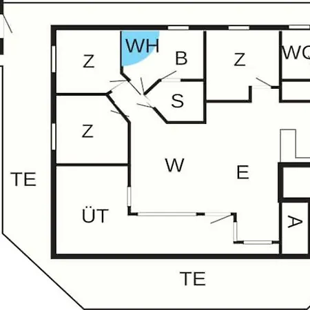 Prázdninový dům 7 Person In Ansager-by Traum